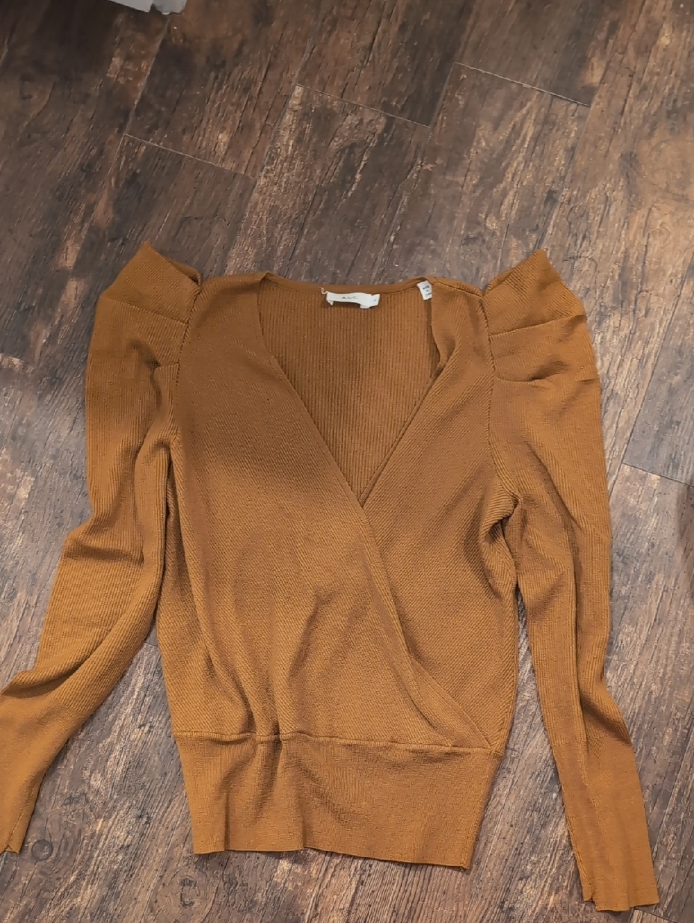 ALC merino knit top